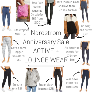Nordstrom Anniversary Sale - Active + Lounge Wear